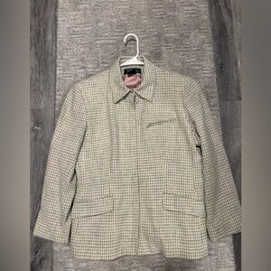 Ralph Lauren Beige Blazer size 14 wool 100%